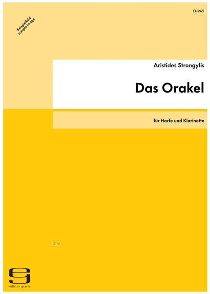 Das Orakel für Harfe und Klarinette (2000/01)