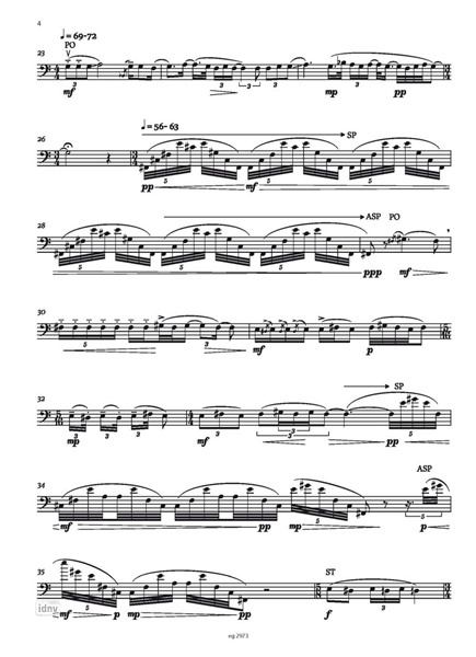 L'ange Dardaïl für Violoncello (2021) L'ange Dardaïl für Violoncello (2021)