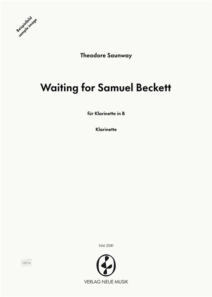 Waiting for Samuel Beckett für Klarinette in B