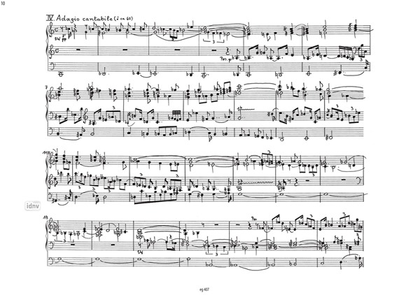 Cinque Pezzi für Orgel (1993) Cinque Pezzi für Orgel (1993)