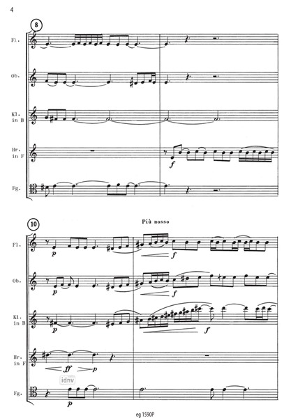 Pentaphonia I für Bläser-Quintett (1983) Pentaphonia I für Bläser-Quintett (1983)