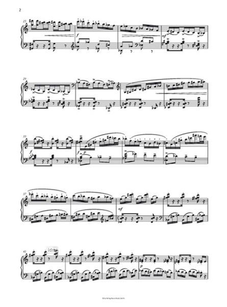 Surprise Konzertetüde für Klavier op. 129 (2017)