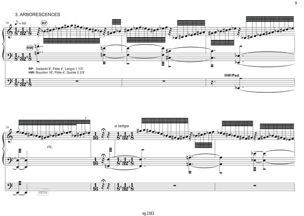 Tavole di luminosita' für Orgel (2016) Tavole di luminosita' für Orgel (2016)