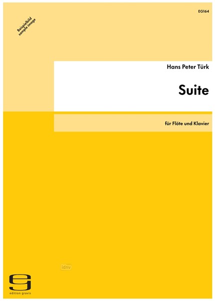 Suite für Flöte und Klavier (1987) Suite für Flöte und Klavier (1987)