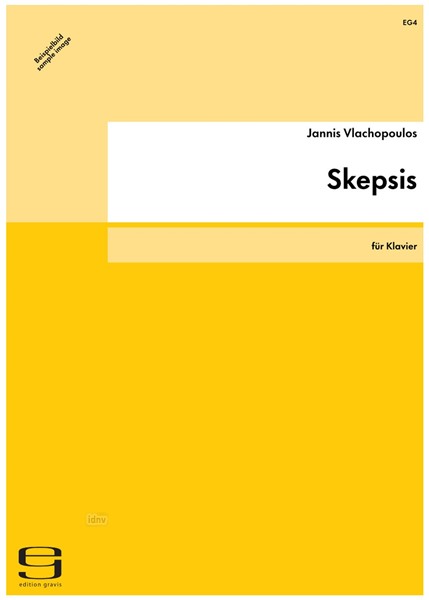 Skepsis für Klavier (1977) Skepsis für Klavier (1977)