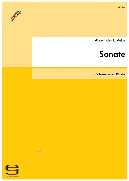 Sonate für Posaune und Klavier (1970)