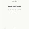 Lieder eines Jahres für Mezzosopran und Klavier