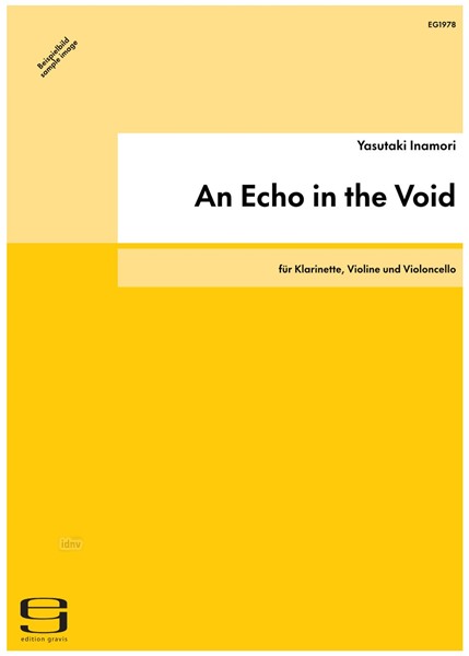 An Echo in the Void für Klarinette, Violine und Violoncello (2008/rev. 2010)