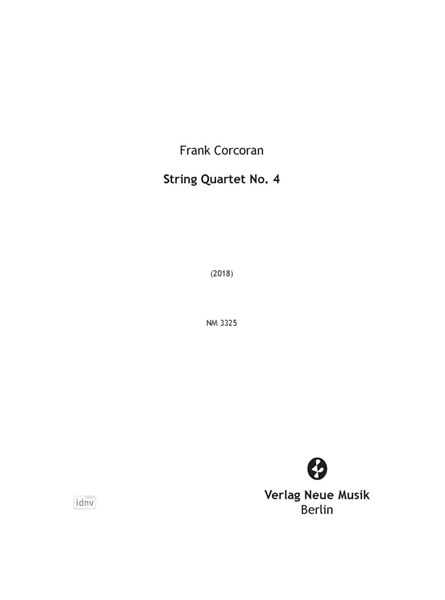 String Quartet No. 4 für Streichquartett (2018)
