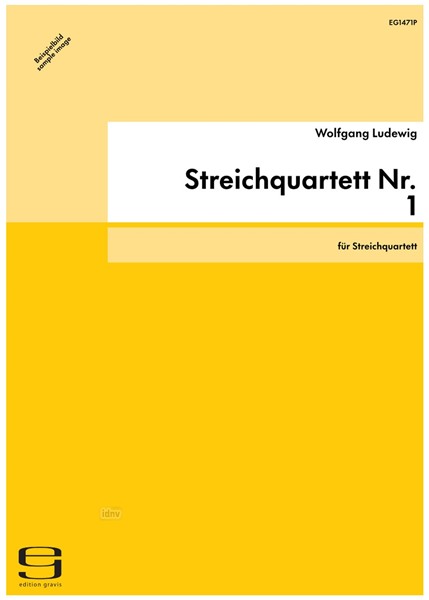 Streichquartett Nr. 1 für Streichquartett (1951) Streichquartett Nr. 1 für Streichquartett (1951)