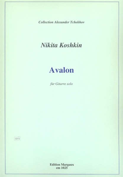 Avalon für Gitarre solo