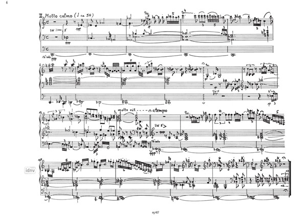 Cinque Pezzi für Orgel (1993) Cinque Pezzi für Orgel (1993)