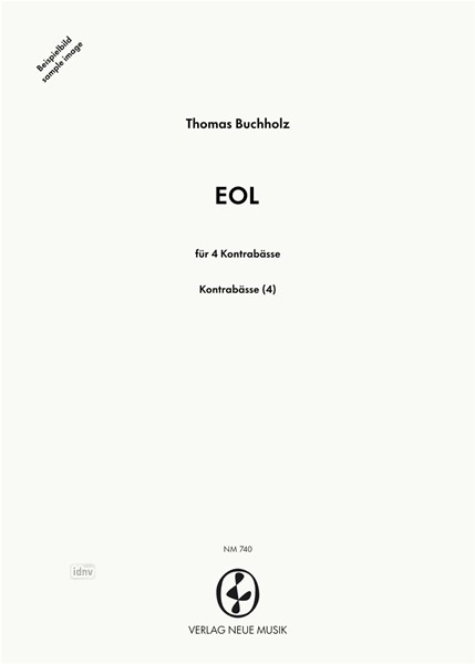 EOL für 4 Kontrabässe EOL für 4 Kontrabässe