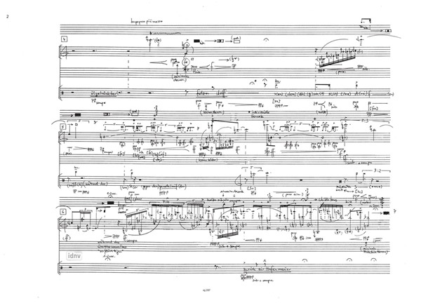 Gegendämmerung für Stimme und Flöte (2008) Gegendämmerung für Stimme und Flöte (2008)