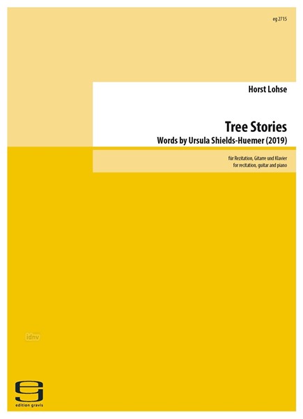 Tree Stories für Rezitation, Gitarre und Klavier (2019)