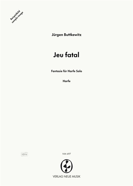 Jeu fatal für Harfe Solo