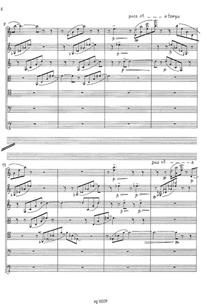Harmonics für sieben Streicher (1998) Harmonics für sieben Streicher (1998)