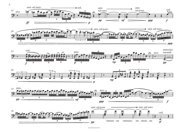 basso contra basso für Kontrabass solo (2021) basso contra basso für Kontrabass solo (2021)