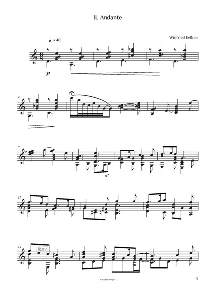 Sonate No. 1 für Gitarre solo