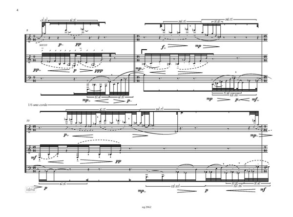 Etude 2. Hydor für Klavier (2008, 20/21)