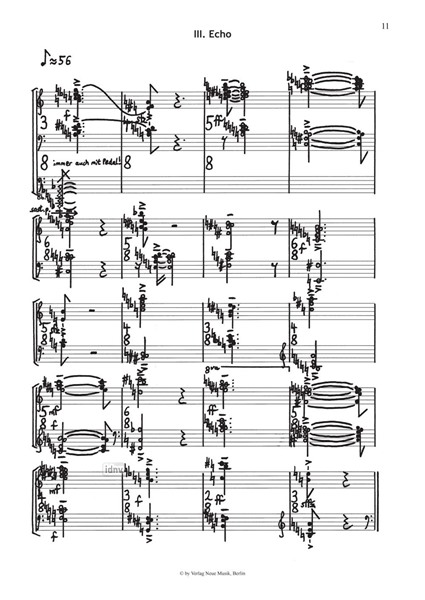 frammenti mitici für Klavier solo (2007) frammenti mitici für Klavier solo (2007)