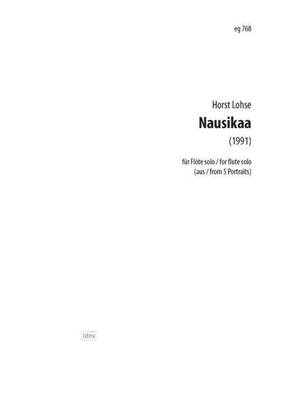 Nausikaa für Flöte solo (1991) Nausikaa für Flöte solo (1991)