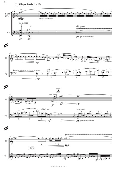 Begegnungen für Flöte und Violoncello Begegnungen für Flöte und Violoncello