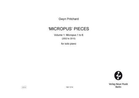 'Micropus' Pieces für Klavier