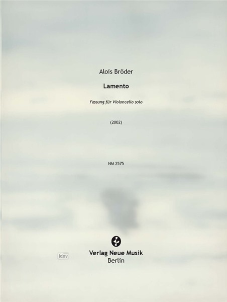Lamento (Cello) für Violoncello solo (2002) Lamento (Cello) für Violoncello solo (2002)