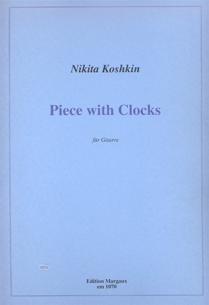Piece with Clocks für Gitarre