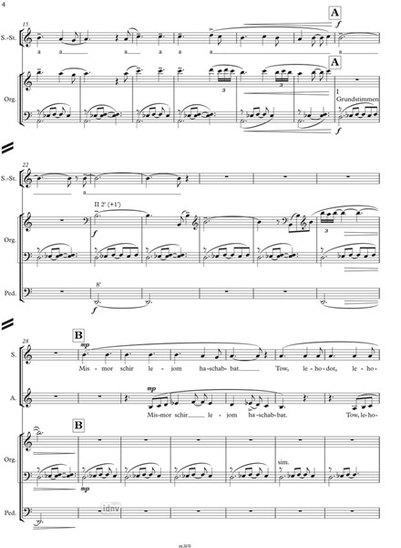 Adonai! Kyrie! Lord! Herr! für Solostimme, gemischten Chor und Orgel (2018) Adonai! Kyrie! Lord! Herr! für Solostimme, gemischten Chor und Orgel (2018)
