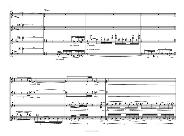 Run für Saxophonquartett (2019) Run für Saxophonquartett (2019)