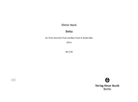 Delta für Flöte und Kontrabass (2012)