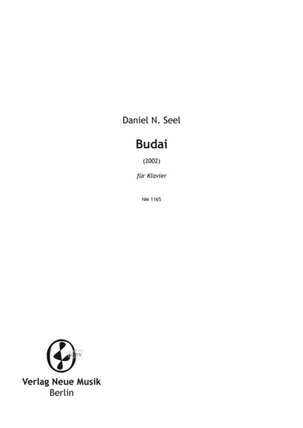 Budai für Klavier (2002) Budai für Klavier (2002)