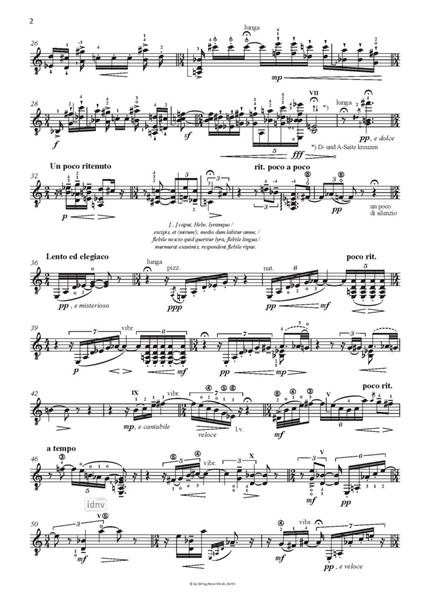 La Lira d'Orfeo für Gitarre solo La Lira d'Orfeo für Gitarre solo