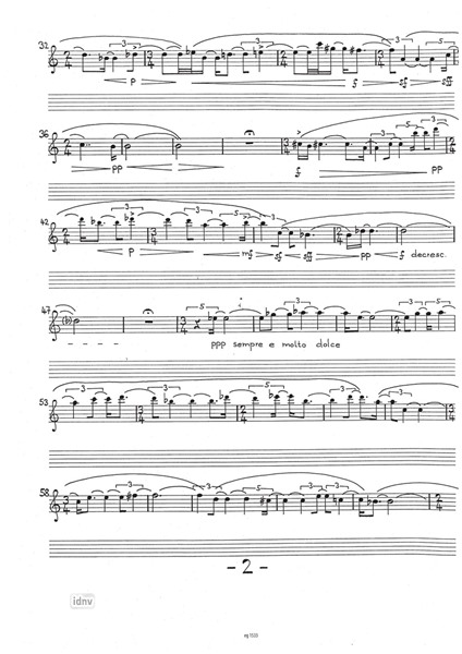Idyll für Oboe solo op. 38 (1982) Idyll für Oboe solo op. 38 (1982)