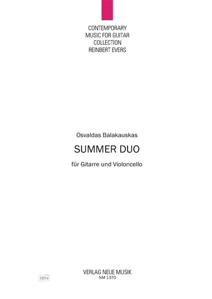 Summer Duo für Gitarren und Violoncello