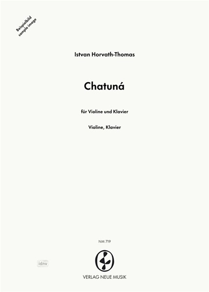 Chatuná für Violine und Klavier