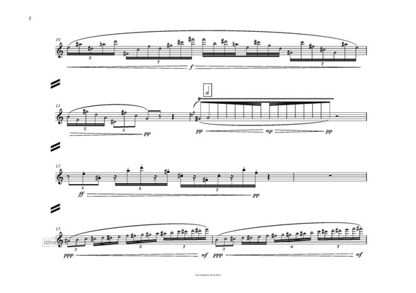 Objects and Cells für Altsaxophon solo (2015) Objects and Cells für Altsaxophon solo (2015)