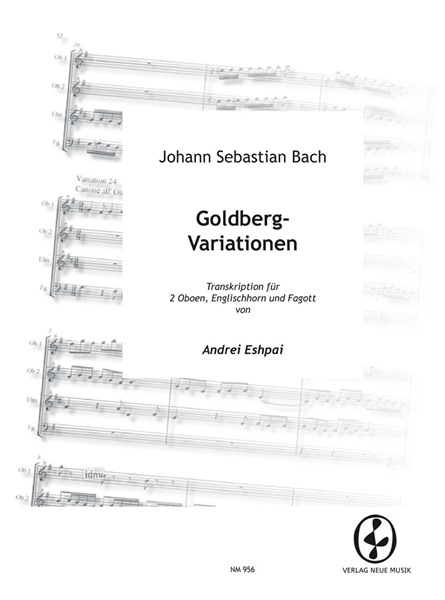 Goldberg-Variationen für 2 Oboen, Englischhorn und Fagott