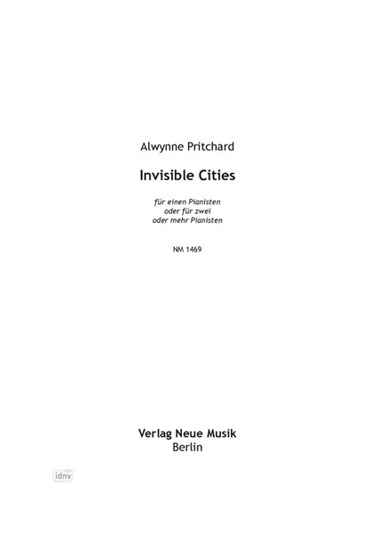 Invisible Cities für einen Pianisten