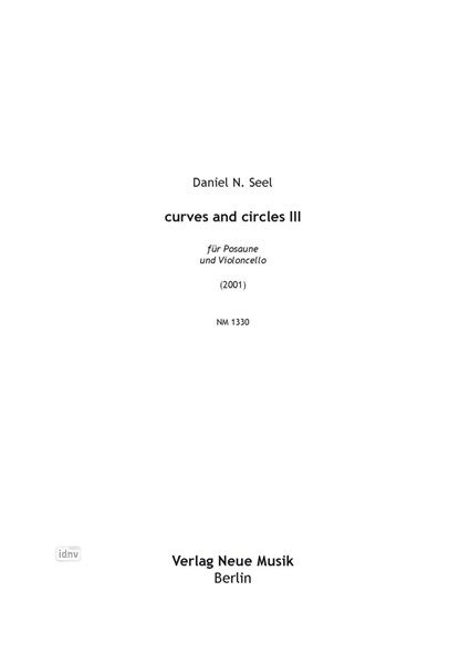 curves and circles III für Posaune und Violoncello (2001)