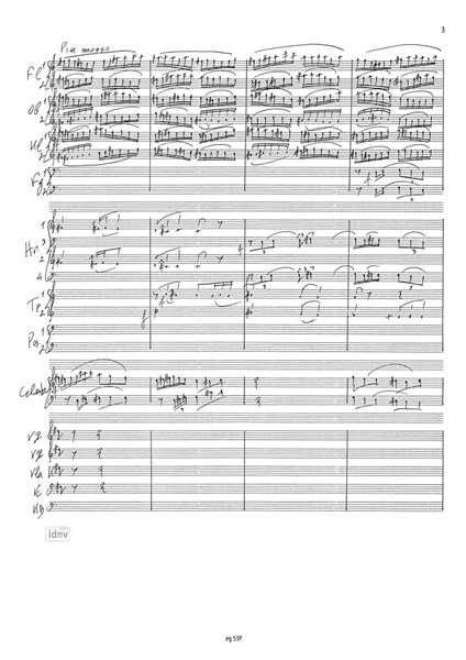 Lachesis für Orchester (1984/85) Lachesis für Orchester (1984/85)