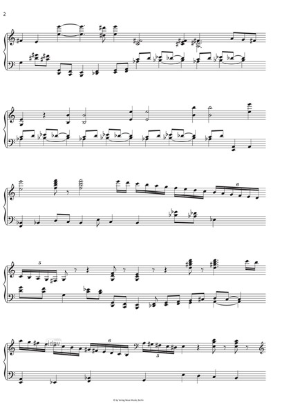 Piano Sonata No. 6 für Klavier (1997) Piano Sonata No. 6 für Klavier (1997)