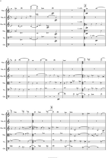 Fredener Lieder für Streichorchester (2015) Fredener Lieder für Streichorchester (2015)