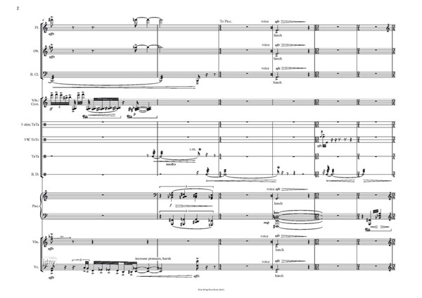 Klingende Fäden für Ensemble (2016) Klingende Fäden für Ensemble (2016)