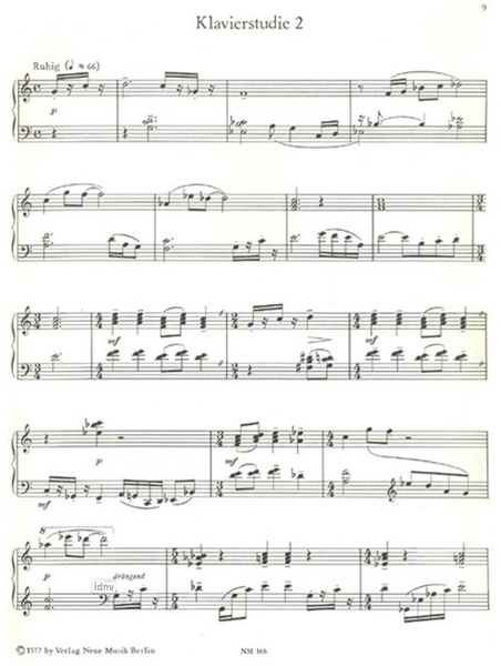 Klavierstudien 1-3 Für den jazz-interessierten Pianisten Klavierstudien 1-3 Für den jazz-interessierten Pianisten
