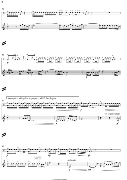 Ngolo Ngolo für Djembe und Violine (2010) Ngolo Ngolo für Djembe und Violine (2010)