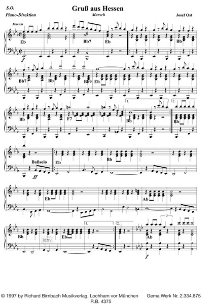 Gruß aus Hessen für Salon-Orchester Gruß aus Hessen für Salon-Orchester
