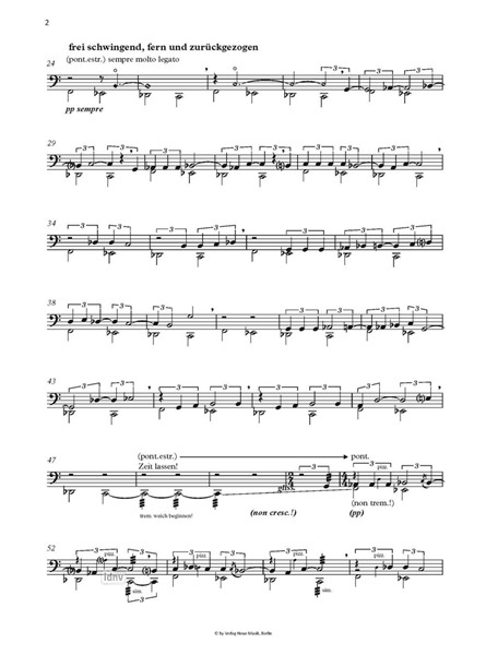 Lamento (Cello) für Violoncello solo (2002) Lamento (Cello) für Violoncello solo (2002)